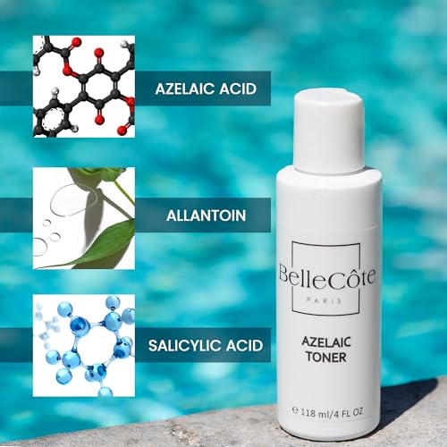 Azelaic Acid & Salicylic Acid Acne Toner for Clear, Calm Skin - 4oz