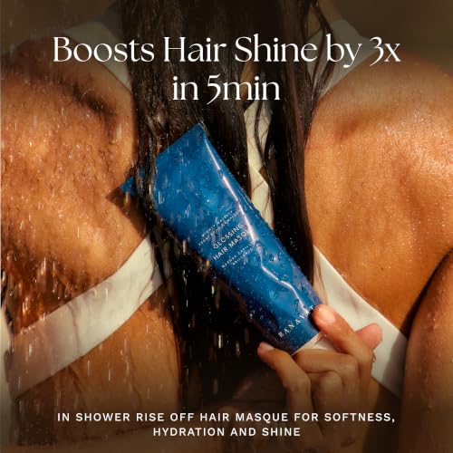 RANAVAT Glossing Hair Mask for Damaged Hair Repair & Shine - Vegan, 5 oz