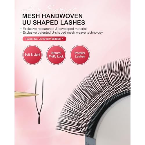 DIY Lash Clusters Natural Wispy: 280Pcs, 30D+40D, Wendy, Ultra-light, Natural, Wispy, Waterproof, Cat Eye, D Curl, 12-16mm Mixed, RR126