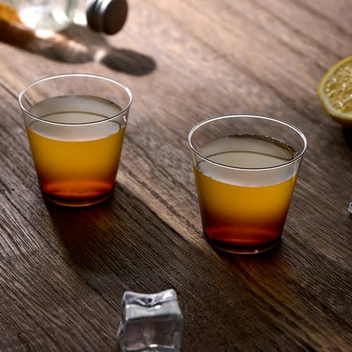 JOLLY CHEF 2000 Pack Clear Disposable Plastic Shot Glasses 1 oz - Mini Shot Cups