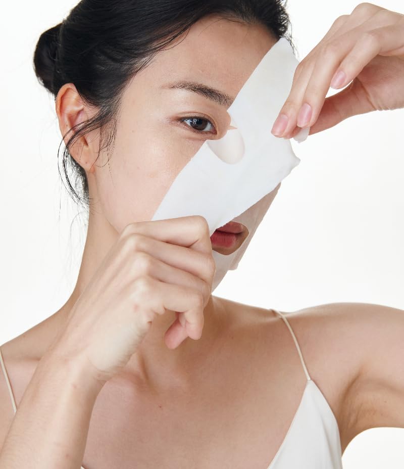 Hydrating Sheet Mask with Hyaluronic Acid & Green Tea - 6 Sheets