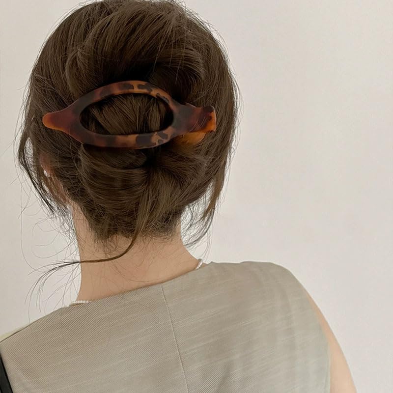 Flat Hair Clips for Women Duckbill Claw Clips for Thick Hair French Duckbill Hair Accessories(6PCS Mix)