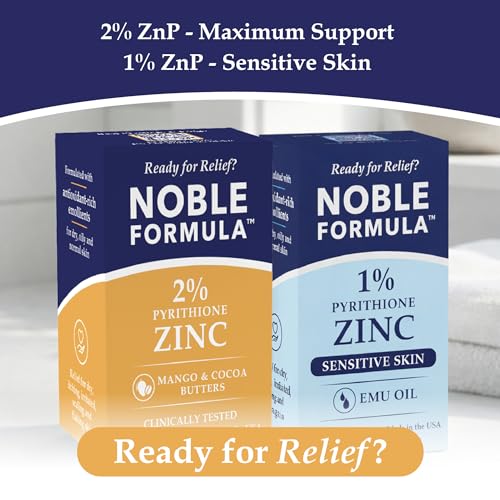 Noble Formula 2% Pyrithione Zinc Bar Soap - 3 Bars (9.75 oz total)