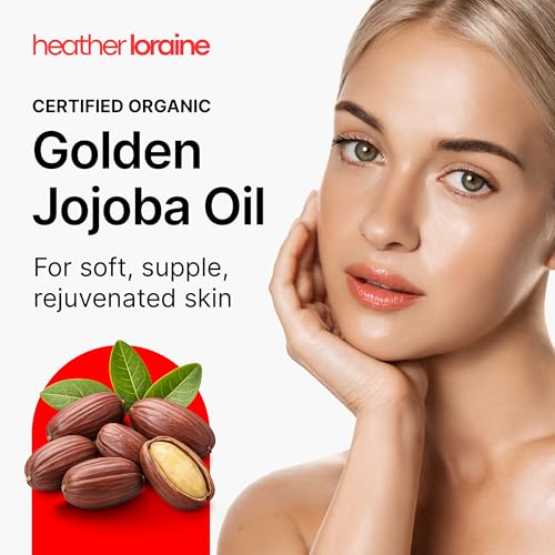 Organic Golden Jojoba Oil - Fragrance-Free 4 Fl Oz - Sensitive Skin Friendly