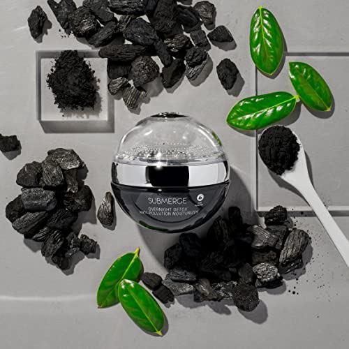PÜR Submerge Overnight Detox Moisturizer with Charcoal & Marine Extracts