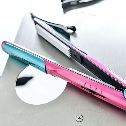 Bed Head Little Tease 1-Inch Hair Crimper with Tourmaline Ceramic Coating - Small Texture & Volume - Pack of 1