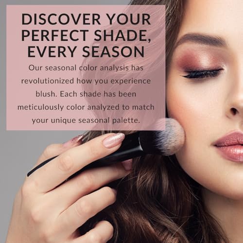 Cedar Rose Blush - Spring & Autumn Color Pro Powder with Buildable Coverage