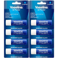 Vaseline Lip Therapy Original 8-Pack ? Lip Moisturizer for Dry, Cracked Lips, 0.16 Oz Ea