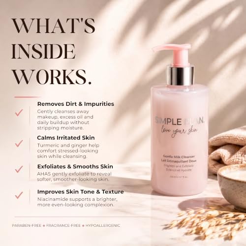 Hydrating Milky Facial Cleanser for Sensitive & Dry Skin 200ML