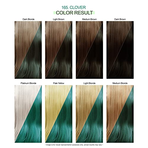 Adore Clover Semi-Permanent Hair Color 4 oz (118 ml) - Trio Pack