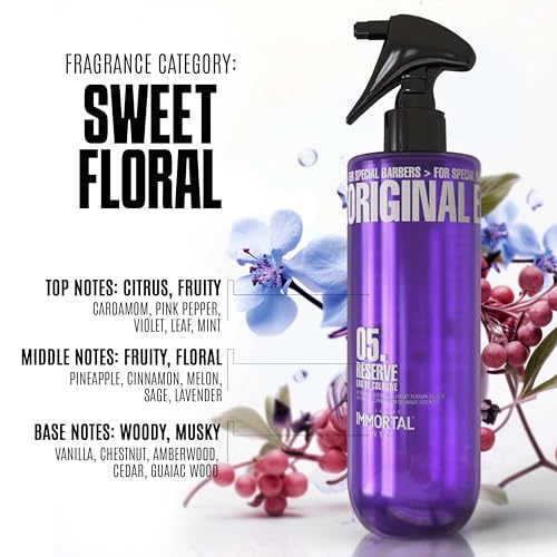 Reserve 05 Fruity Floral Men's After Shave Spray 17 oz - Softens Skin & Refreshes