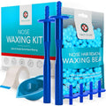 Medi Grade Eco-friendly Nose Wax Kit for Men and Women, 26 Applications, Reusable Metal Nose Wax Stick, Microwavable Cup - Nose Hair Wax Removal for Unsightly, Itchy Nasal Hair