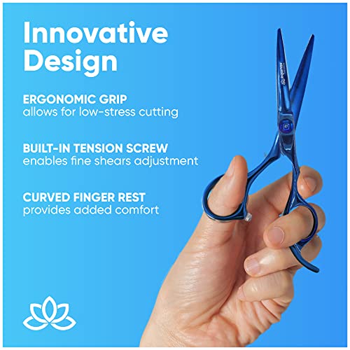 Professional Hair Cutting Scissors 6.5 Inch Japanese Stainless Steel Barber Shears