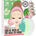 LOOKATME 20 Pairs Combo Under Eye Masks for Puffiness & Dark Circles - Korean Hydrogel Patches with Caffeine, Collagen & Brightening Effect