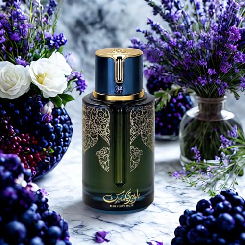 Blueberry Musk Unisex Eau de Parfum - Long Lasting Perfume for Men & Women 3.4 Fl Oz