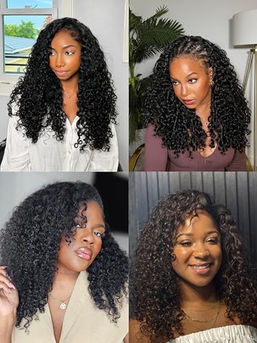 Human Hair Extensions Burmese Curly Bundles 14 Inch Natural Color Spiral End Variation