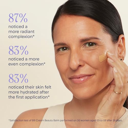 Marcelle BB Cream Golden Glow, Universal Shade, Tinted Moisturizer, Skin Enhancer, Illuminator, Beauty Balm, Non-Comedogenic, Paraben-Free, Oil-Free, Hypoallergenic, Cruelty-Free, 1.5 fl oz