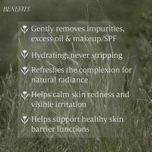 Verli Gentle Daily Cleanser - Hydrating Facial Cleanser for Sensitive & Dry Skin 3.38 fl oz