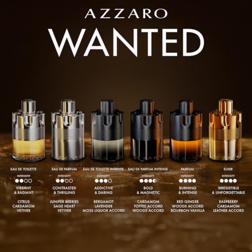 Azzaro Forever Wanted Elixir Men’s Warm Spicy Cologne 0.3 Fl Oz
