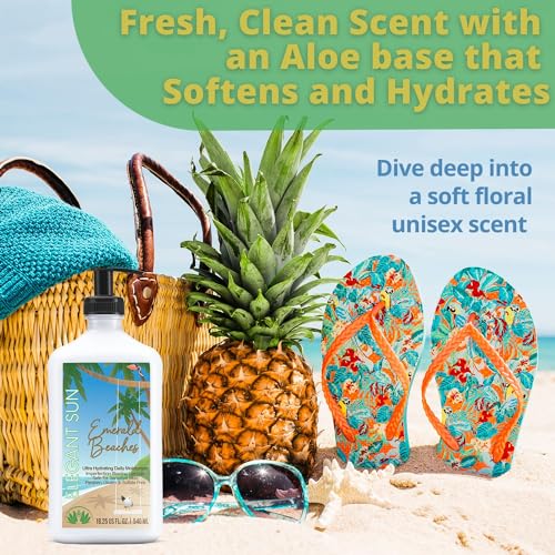 Elegant Sun Emerald Beaches Daily Moisturizer & Tan Extender Aloe Vera Lotion
