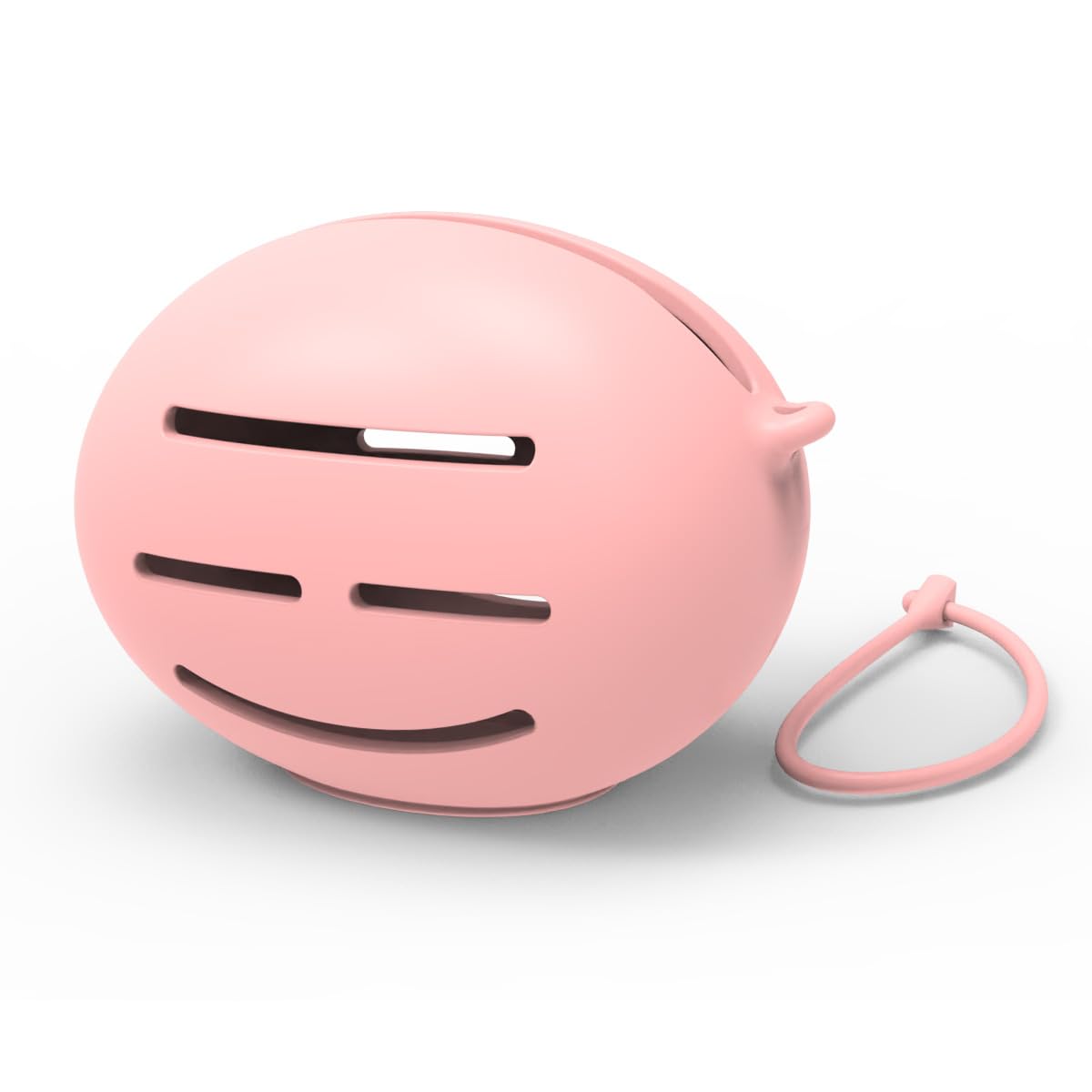 YalsFTY Silicone Makeup Sponge Holder, Triple-Sided Breathable Beauty Blender Case for Travel and Daily Use, Shatterproof Storage, Quick-Drying, and Fits Sponges - Pink