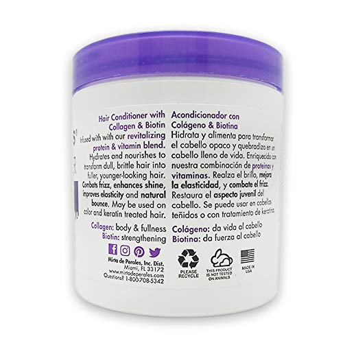 Mirta de Perales Collagen Biotin Shampoo Conditioner & Repair Mist Set