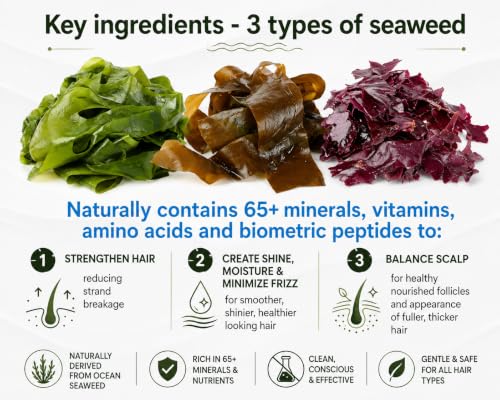 Saltie BY 30A Deep Conditioning Hair Treatment Mask with Organic Coconut Oil - Repairs Damage, Frizz Control, Moisturizes, Silicone-Free - 8oz
