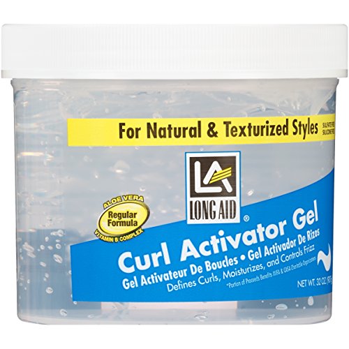Hair Curl Activator Gel for Natural & Texturized Styles - Moisturizing Frizz Control