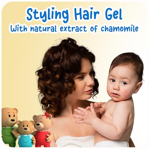 Ricitos de Oro Chamomile Hair Gel - Baby & Kids, 4 Fl Oz Pack of 12
