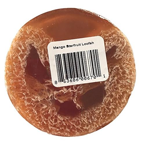 Bubble Shack Hawaii Mango and Starfruit Loofah Lather Soap Bar
