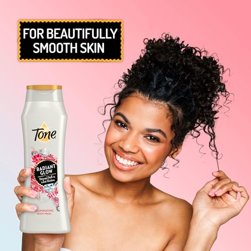 Tone Radiant Glow Body Wash with Diamond Dust & Lotus Blossom - 16 Fl Oz, 6-Pack