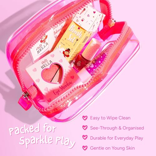 Kids Makeup Set with Festive Picks - Play & Gift Set for Girls 3-15