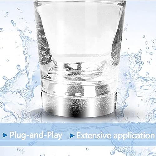Electric Toothbrush Charger Base Glass Cup Replacement - Silver
