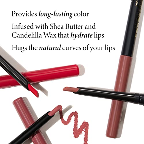 LAURA GELLER NEW YORK Complete Lip Look: Modern Classic Lip Liner, Beautiful Berry + Kajal Longwear Lip Color, Mulberry