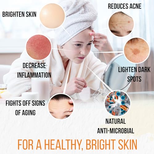 Natural Turmeric Soap Bar for Face & Body ? Turmeric Skin Brightening Soap for Dark Spots, Intimate Areas, Underarms ? Face Wash Reduces Acne, Fades Scars & Cleanses Skin ? 5oz Bars
