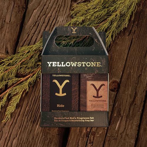 Yellowstone Men's Fragrance & Grooming Gift Set - Holiday Edition by Tru Western