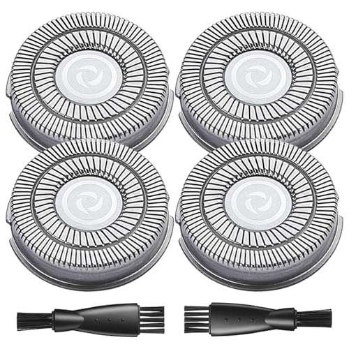 Pitbull Shaver Replacement Blade for Skull Shaver Replacement Heads, Skull Shaver Replacement Blades for Pitbull Gold Replacement Blades, 4 Pack Pitbull Skull Shaver Replacement Blade, Premium