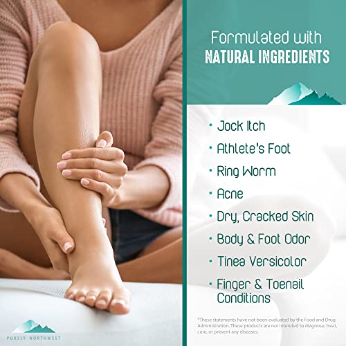 Tea Tree Foot & Body Care Set with Soak, Wash, and Nail Oil - Natural Relief