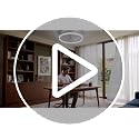Amceiling 20-Inch White Ceiling Fan with Lights - Easy Install Bedroom Fan