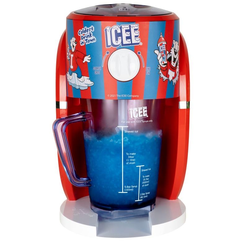 Icee Snow Cone Machine - Commercial Slushie Maker for Home & Parties