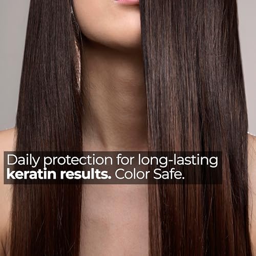 Sulfate-Free Anti-Frizz Color Safe Keratin Shampoo & Conditioner Duo