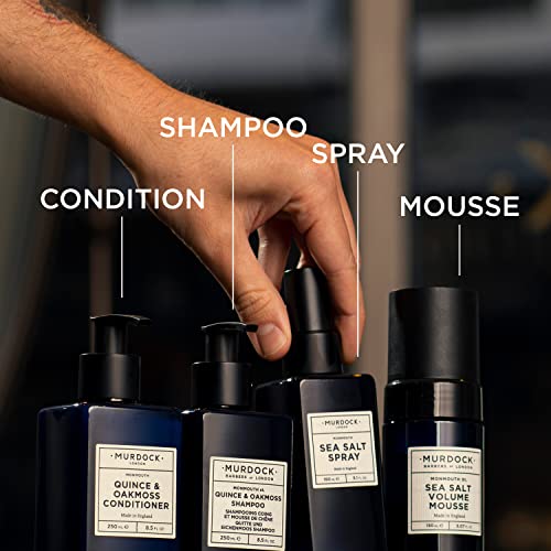 Murdock London Quince & Oakmoss Conditioner for All Hair Types - 8.5 oz - Strengthening & Repairing - Men’s Hair Care - Conditioner