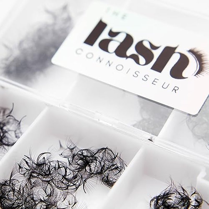6D - CC Curl 750 Fans Mixed Promade Fans Lash Extensions | TLC Lash Supplies 4D to 16D Premade Fans 7 mm to 16 mm Mixed Length Thin Base Premade Fans Eyelash Extensions (6D - CC Curl, 13-14-15 mm)
