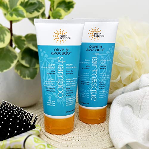 Deep Conditioning Hair Mask for Normal to Dry Hair - Olive & Avocado, 2 Pack