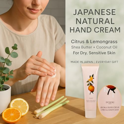 Shea Butter Hand Cream - Moisturizing Hand Lotion with Natural Oils, 1.7 fl oz x 2 (Travel Size)