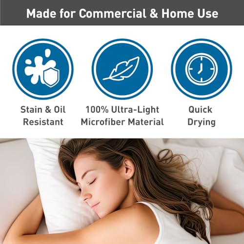 BodyMed Microfiber 120-GSM Massage Sheets, 3-Piece Set - Lightweight and Wrinkle Resistant for Massaging, Spas, Salons, and Clinics, White