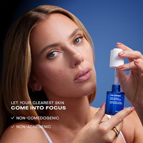 The Outset Total Clarity Dark Spot Serum with Melaneven¢â, Lightweight Brightening Facial Serum for Uneven Tone, Gentle & Non-Comedogenic for Sensitive Skin ? 1 fl oz