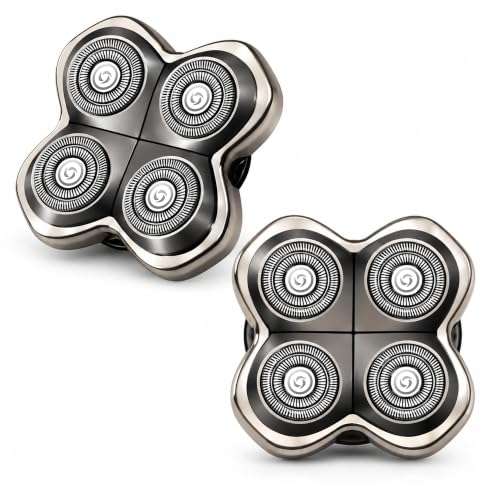 Pro 4 Shaver Replacement Blades for Skull Pitbull - 2 Pack - Compatible with Pro Models
