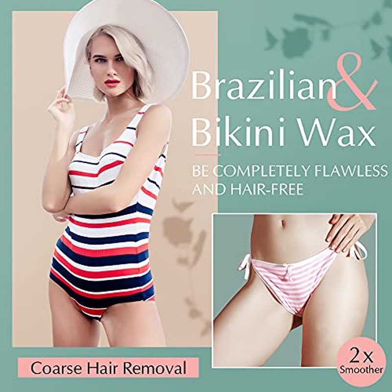 2.5lb+1lb Aloe Hard Wax Beads For Hair Removal At Home For Sensitive Skin Face Leg Eyebrow
