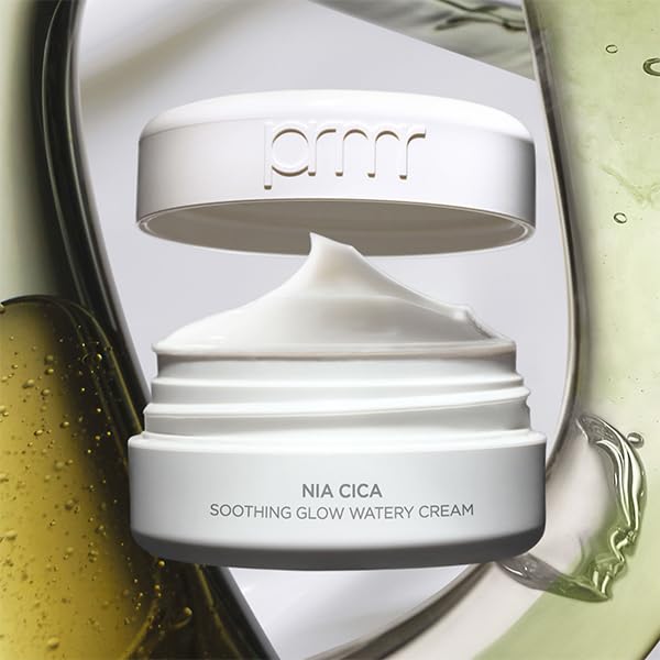 Niacinamide Cica + B5 Face Moisturizer with Hyaluronic Acid - Skin Barrier Repair, Redness Relief, 1.01 Fl Oz - Nia-CICA Cream